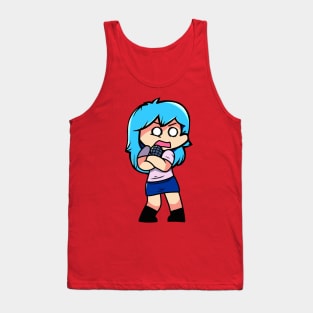 Sky FNF mod character detailed version Tank Top